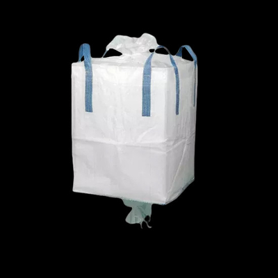 Customized FIBC Bulk Bags White And Bule 100%PP