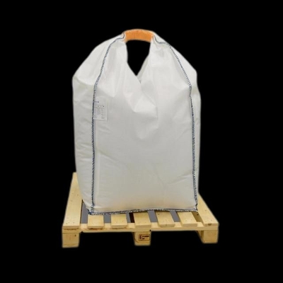 SWL 500kg 1000kg Chemical Bulk Bags Cross Corner Loop Orange Tape