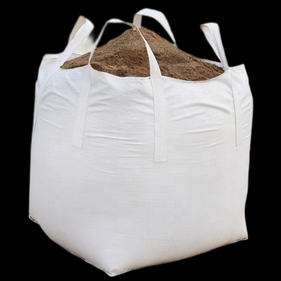 100cm*100cm*100cm Chemical Bulk Bags Collapsible Stable Heavy Duty Performance Knit