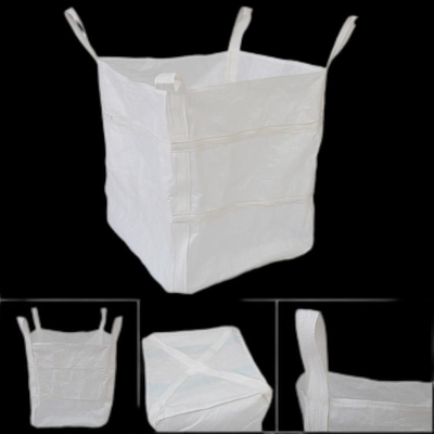 Disposable Pp Sand Bulk 1 Tonne Fertilizer Bags Weave Retractable