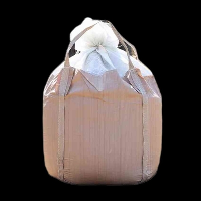 Squareness FIBC Big Bag Firm 1 Tonne Bag Of Aggregate And Gravel Anti Acid