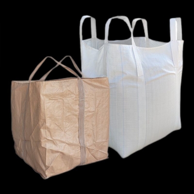Disposable Discharging Spout 2 Ton Bulk Bag Duffle Top Weave