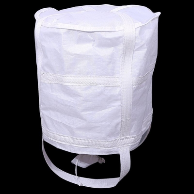 White High Capacitous Jumbo Big Bag 90x90x110cm Cross Type 220gsm