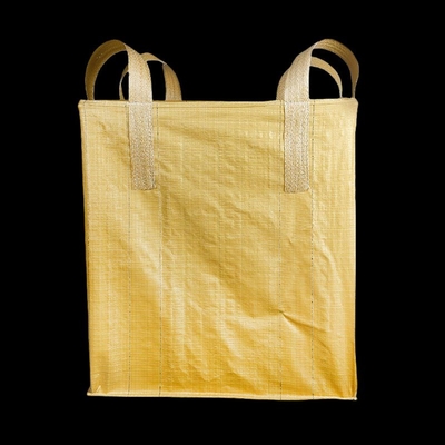 Yellow FIBC Jumbo Bag Durable Custom Bulk Bag UV Stabilization