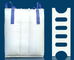 Inner Baffle 1-2T White Fibc Jumbo Bags Reusable PP Material