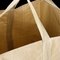 LDPE Weak Brown Woven Polypropylene Bulk Bags Recyclable For Sand