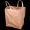 Top Lift Polypropylene FIBC Ton Bags Brown Loops 35in One Tonne For Waste