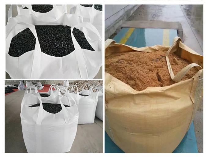 1500kg Yellow Building Sand Bulk Bag Uviofast Sand Dumpy Bag Breathable